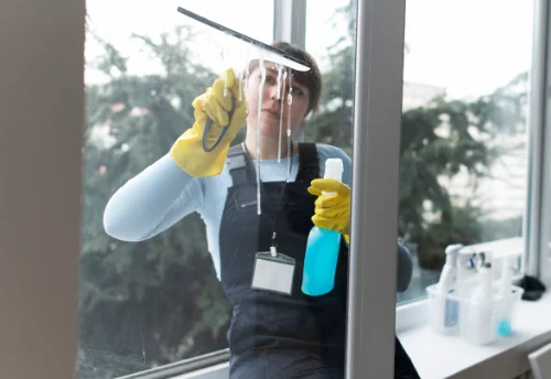 Nettoyage de vitres intérieures et extérieures à la Chapelle-près-Sées